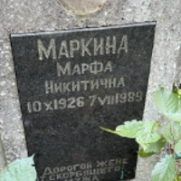 Марфа Маркина